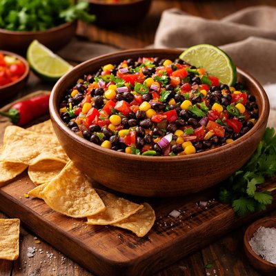 Image of Wonderful Salsa with Black Beans and Corn