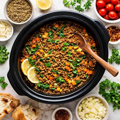 Image of Wonderful Slow Cooker Lentils