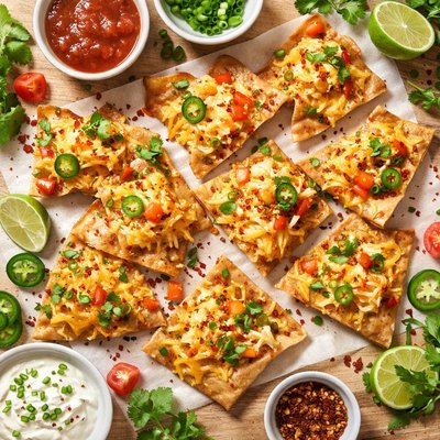 Image of Wonton Cheese Crisps