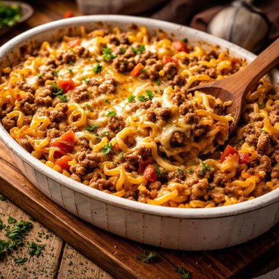 Image of World Famous Hamburger Casserole