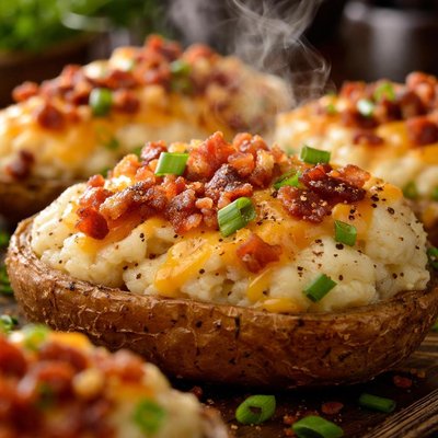 Image of World Famous Twice Baked Potatoes with Bacon