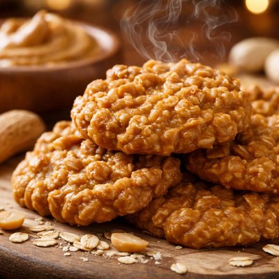 Image of Worlds Best No Bake Peanut Butter Cookies