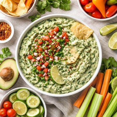 Image of Ww 0 Points Spinach Avocado Dip