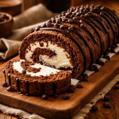 Image of Ww 2 Points Fudgy Ice Cream Cake Roll