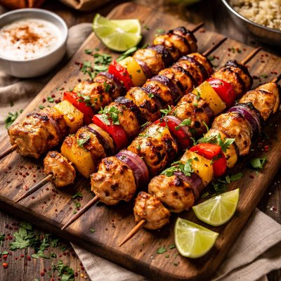 Image of Ww 3 Points Cuban Chicken Skewers Mix and Match Recipe