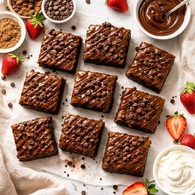 Image of Ww 3 Points Iced Chocolate Brownies