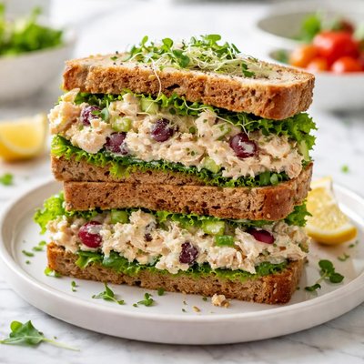 Image of Ww 3 Points Super Sandwich Stuffed with Chicken Salad