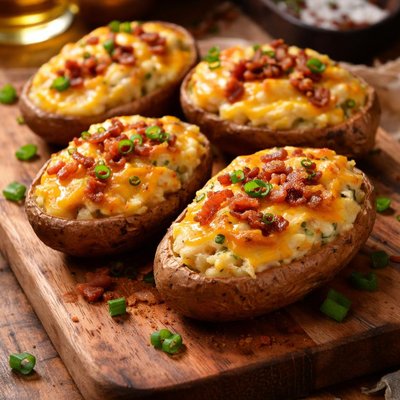 Image of Ww 3 Points Twice Baked Bacon Cheddar Potatoes