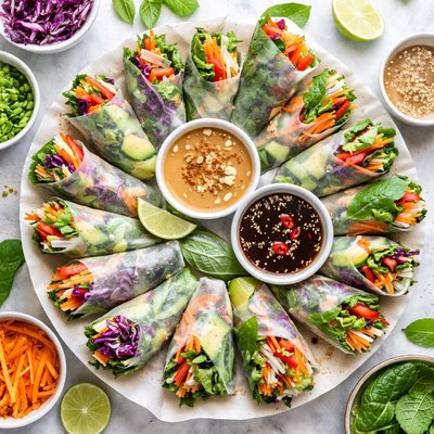 Image of Ww 3 Points Vegetarian Spring Rolls