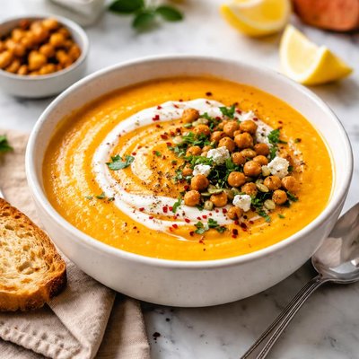 Image of Ww 4 Points Creamy Sweet Potato Soup