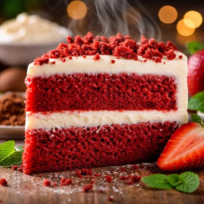 Image of Ww 4 Points Red Velvet Cake