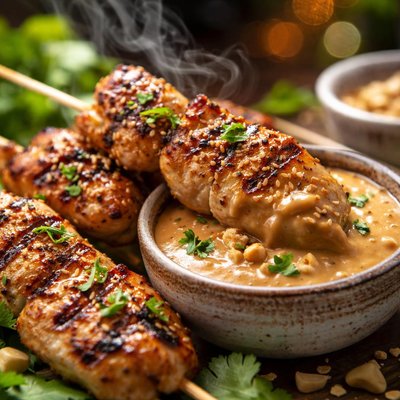Image of Ww 4 Pt Chicken with Peanut Dipping Sauce
