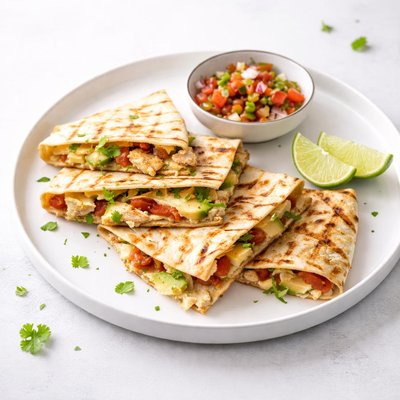 Image of Ww 7 Points Grilled Chicken and Avocado Quesadillas