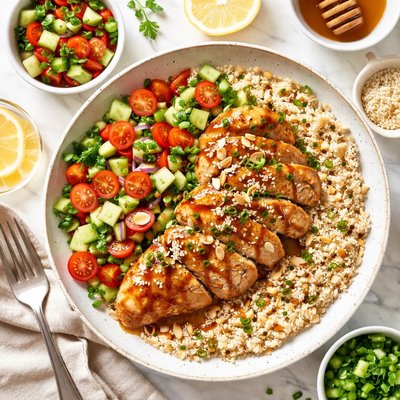 Image of Ww Almond Honey Chicken 6 Pts