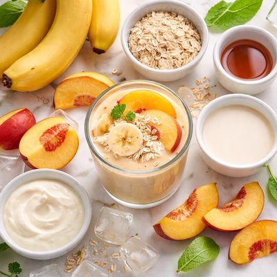 Image of Ww Banana Peach Smoothie Ibs Safe