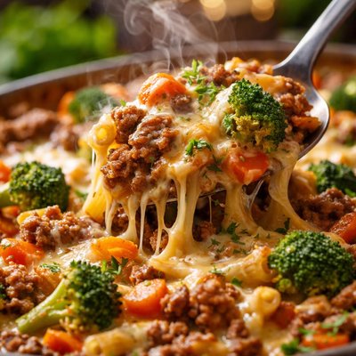 Image of Ww Beef and Vegetable Cheese Casserole
