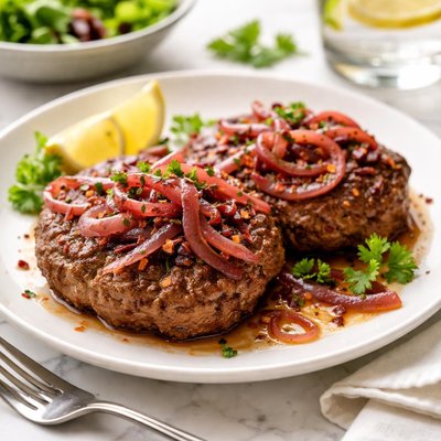 Image of Ww Beef Patties with Sweet and Sour Onions 5 Points