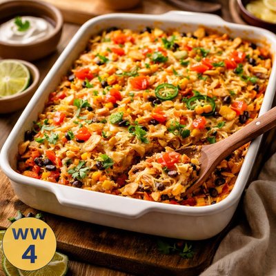 Image of Ww Chicken Taco Casserole Ww 4