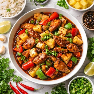 Image of Ww Chinese Pineapple Chicken with Black Bean Sauce Points 7