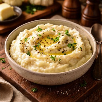 Image of Ww Creamy Mashed Cauliflower Low Carb