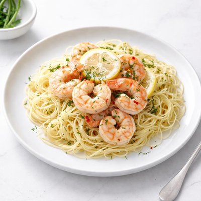 Image of Ww Dilled Shrimp with Angel Hair Pasta