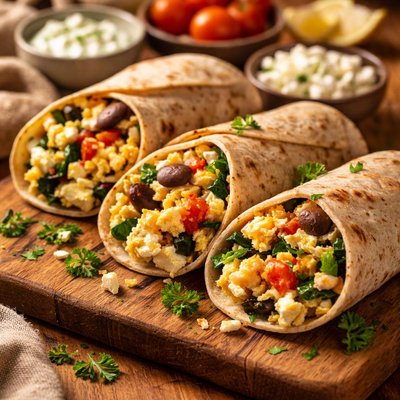 Image of Ww Greek Inspired Scrambled Egg Wraps