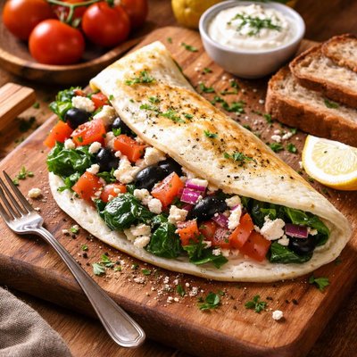 Image of Ww Inspired Greek Infused Egg White Omelet