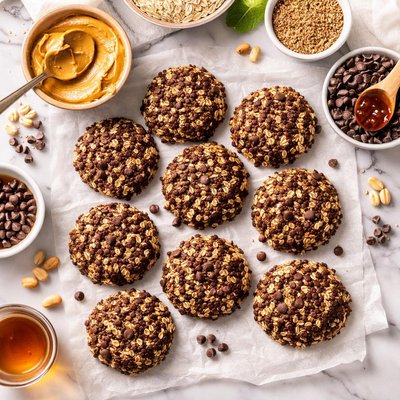 Image of Ww No Bake Chocolate Peanut Butter Fiber Cookies