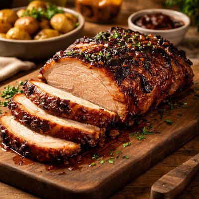 Image of Ww Oven Barbecued Pork Roast 5 Points