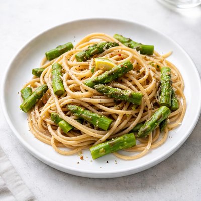Image of Ww Pasta with Asparagus 7 Points