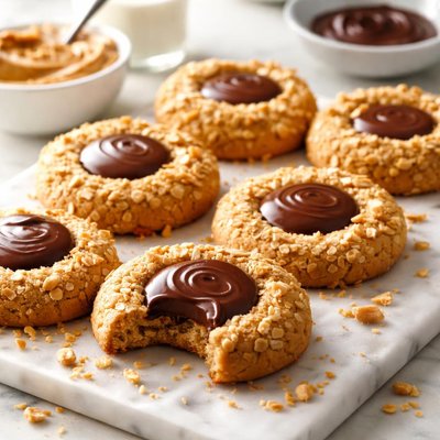 Image of Ww Peanut Butter Cookies with Chocolate Centers Points 2