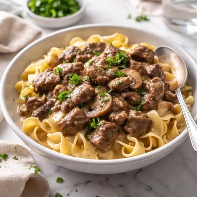 Image of Ww Slow Cooker Beef Stroganoff