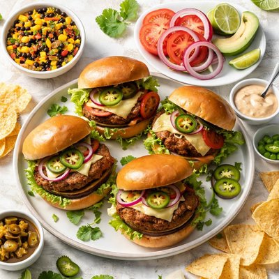 Image of Ww Smoky Jalapeno Burgers 8 Pts