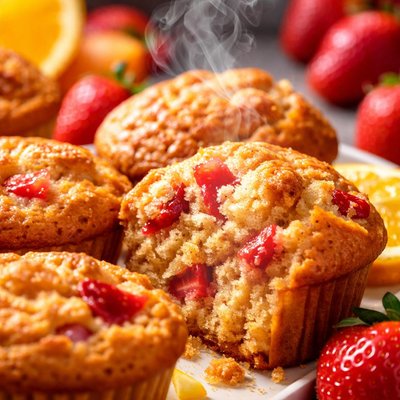 Image of Ww Strawberry Orange Muffins 4pts