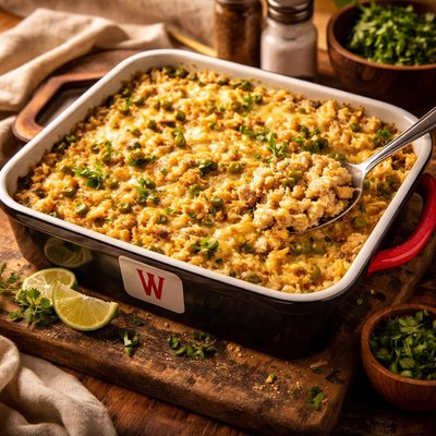 Image of Ww Tv Dinner Chicken Green Chile Casserole