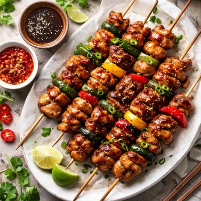Image of Yakitori Chicken Skewers