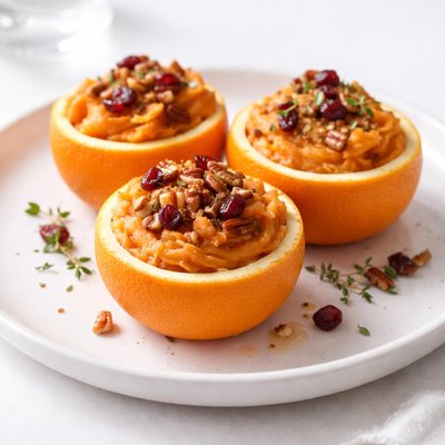 Image of Yams in Orange Shells