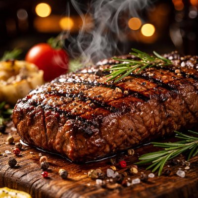 Image of Ye Old Pub Grilled Steak English Uk