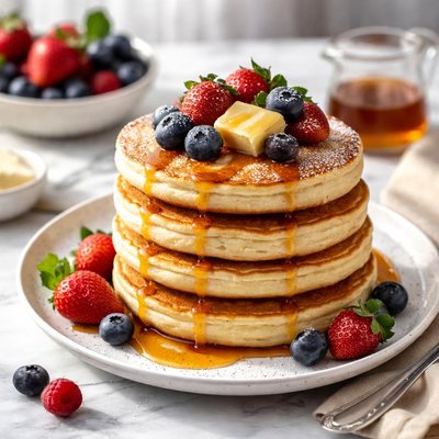 Image of Yeast Risen Pancakes