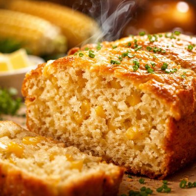 Image of Yeasted Cornbread