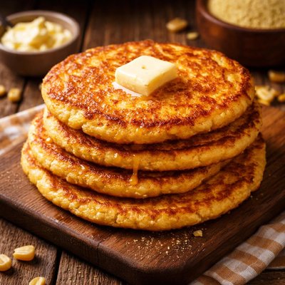 Image of Yellow Cornmeal Hoe Cake