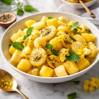 Image of Yellow Fruit Salad
