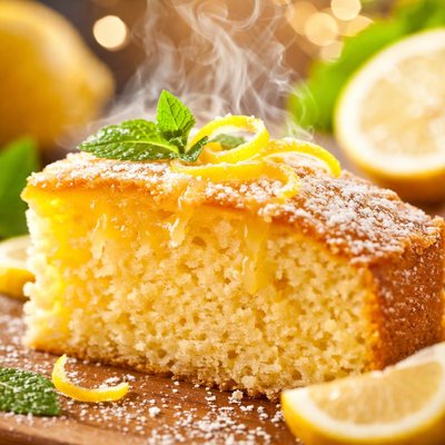 Image of Yellow Lemony Cake