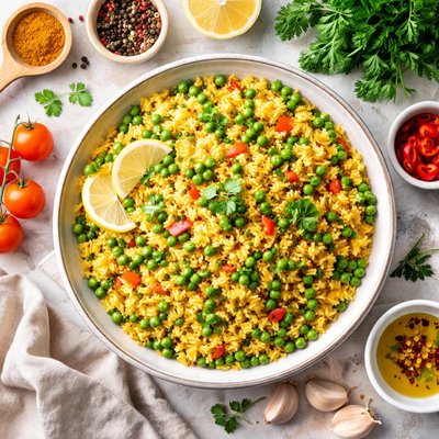Image of Yellow Rice with Peas