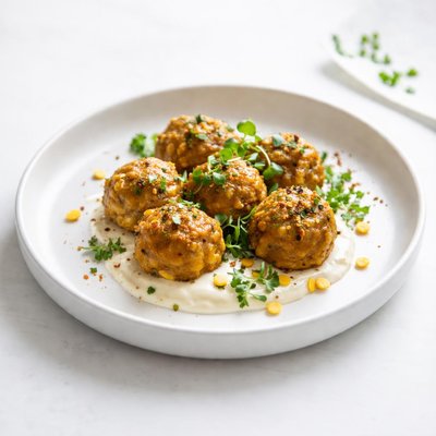 Image of Yellow Split Pea Meatballs