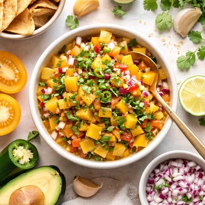 Image of Yellow Tomato Salsa