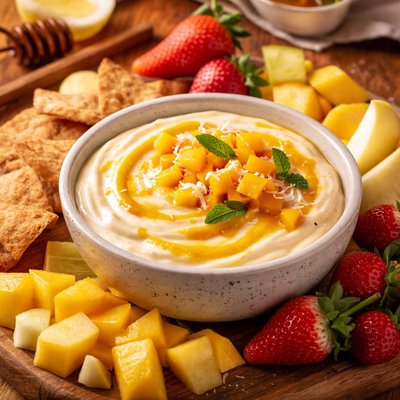 Image of Yoghurt Mango Fruit Dip