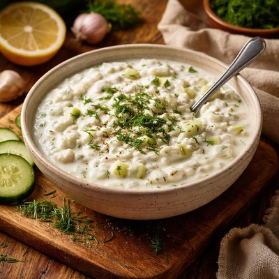 Image of Yogurt Cucumber Dill Sauce