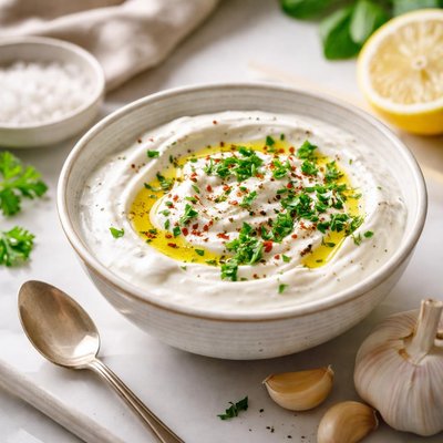 Image of Yogurt Garlic Sauce