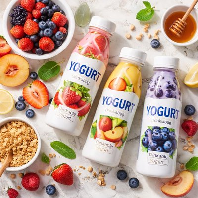Image of Yogurt Juice Drinkable Yogurt